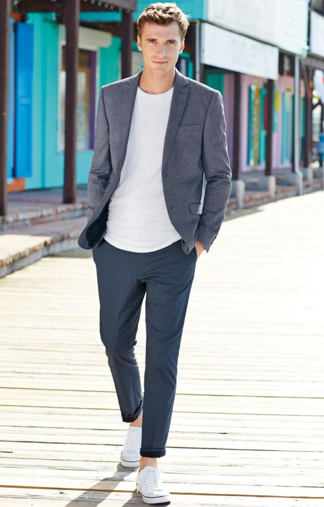 Como combinar pantalones blancos para hombre - Blog Moda Hombre